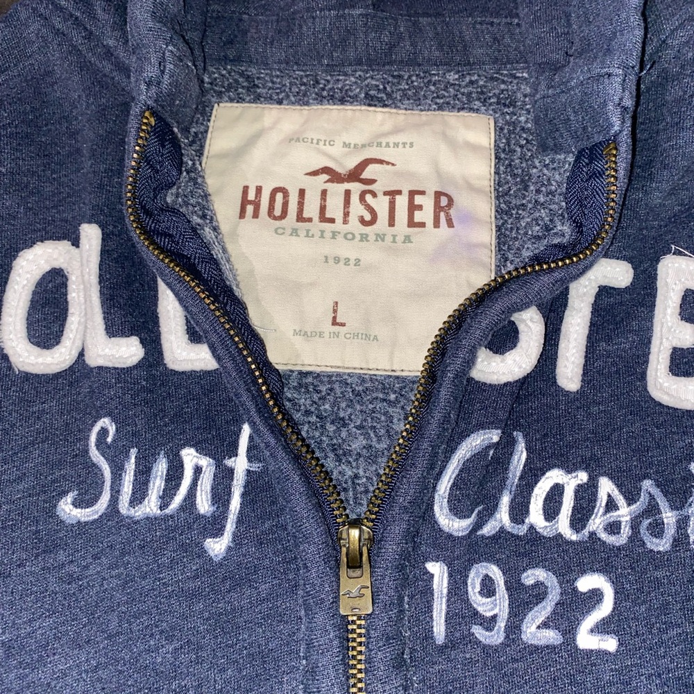 Hollister Zip Up Hoodie